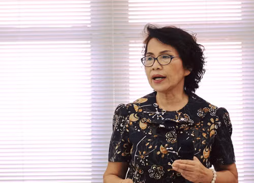 TS Nguyễn Thị Hồng Minh, Trưởng ban vận động thành lập Hiệp hội Thực phẩm Minh bạch. Ảnh: AFT