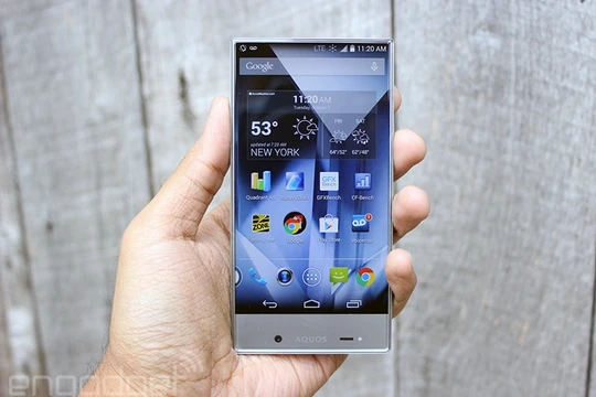 Sharp Aquos Crystal.