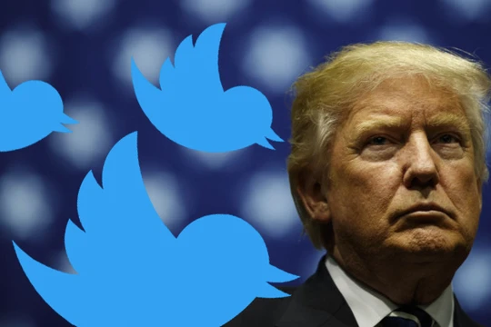 Tổng thống Donald Trump luôn sử dụng Twitter.