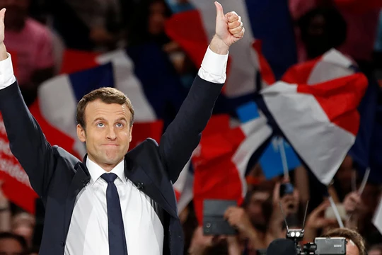 Tân Tổng thống Pháp Emmanuel Macron