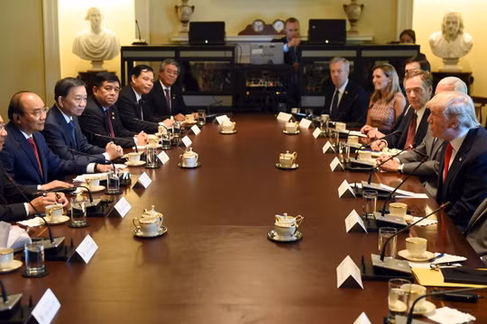 Hội đàm cấp cao Việt Nam - Hoa Kỳ - Ảnh: VGP