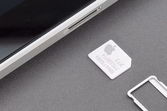 Apple là một trong những công ty quan tâm đến việc chuyển từ SIM truyền thống sang eSIM 