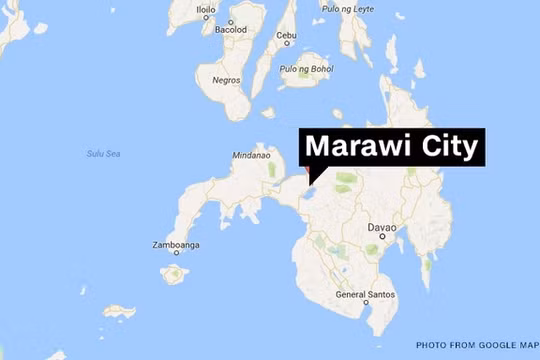 Thành phố Marawi trên bản đồ
