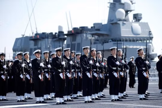 Quang cảnh lễ bàn giao 