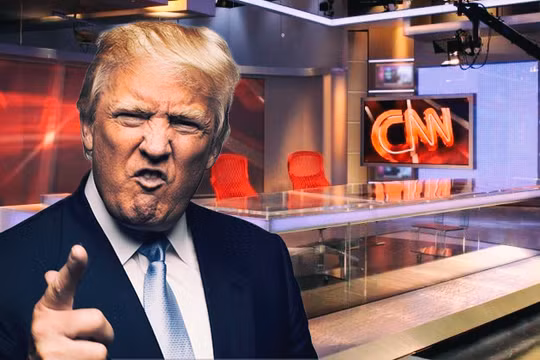 Quan hệ giữa Tổng thống Trump và CNN không xuôi chiều mát mái