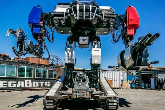 Người máy chiến binh Eagle Prime của Công ty MegaBots 