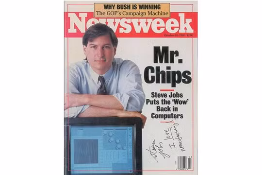 Trang bìa của tạp chí Newsweek ngày 24/10/1988