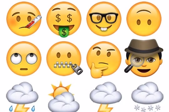 Một số biểu tượng cảm xúc mới (emoji) của Android 