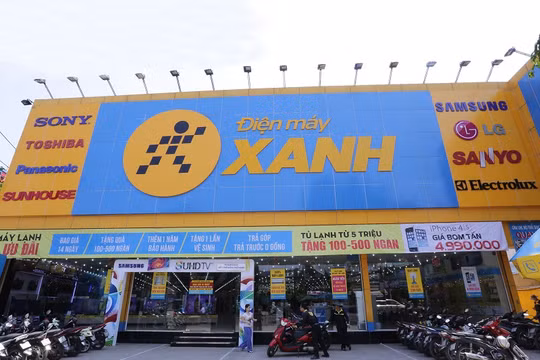 Điện máy Xanh hiện có tất cả 482 siêu thị trên toàn quốc, trong đó miền Bắc có 160 điểm.