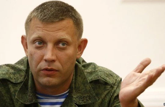 Người đứng đầu Cộng hòa nhân dân Donetsk tự xưng Alexander Zakharchenko. (Nguồn: Reuters)