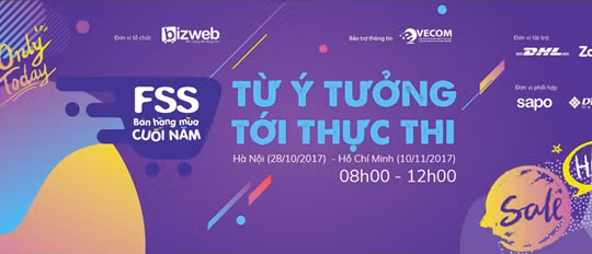 Sự kiện “Bán hàng mùa cuối năm - Từ ý tưởng tới thực thi” diễn ra vào ngày 10/11/2017 tại TP.HCM.