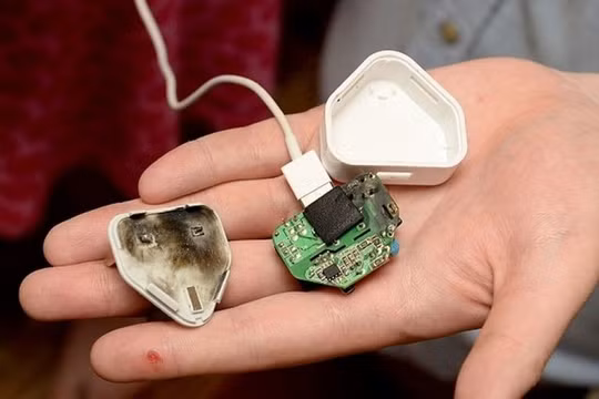 Những bộ sạc dởm thường sẽ có kết cục như thế này