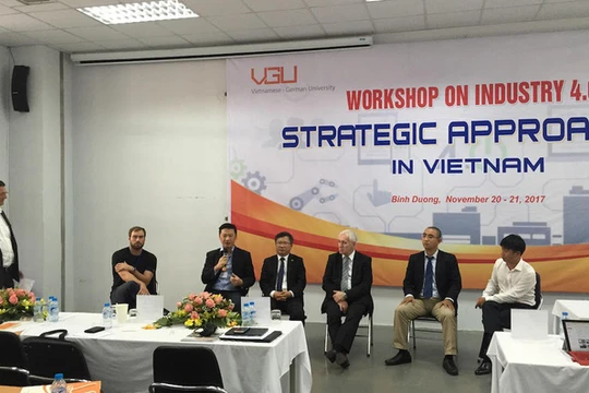 Hội thảo quy tụ 115 đại biểu đến từ các trường đại học và doanh nghiệp (ảnh: Phạm Song)