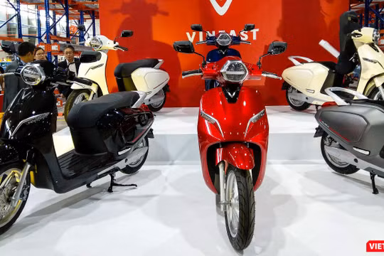 Mẫu xe máy điện VinFast Klara được thiết kế dành riêng cho thị trường trong nước. (Ảnh: Ngô Minh)