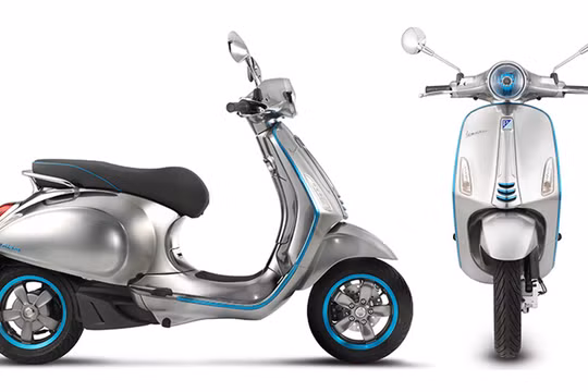 Vespa điện là bước đầu tiên của Piaggio Group trong chiến lược đa dạng các giải pháp kết nối và tương tác giữa xe và người điều khiển. (Ảnh: Piaggio)
