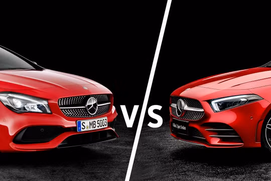 CLA và A-Class vẫn có sự khác biệt đáng kể dù chia sẻ chung nền tảng khung gầm 