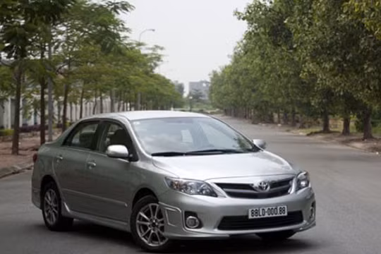 Gần 17.000 xe Corolla bị triệu hồi trong lần thông báo thứ 2 của Toyota Việt Nam (Ảnh minh họa)