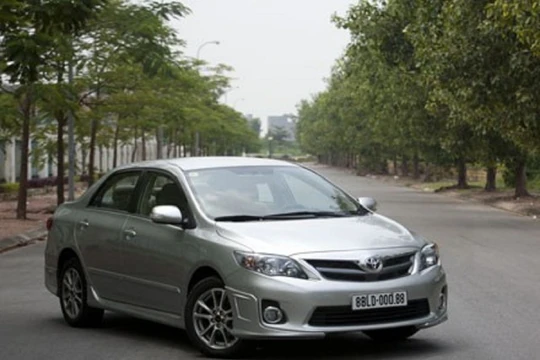 Gần 17.000 xe Corolla bị triệu hồi trong lần thông báo thứ 2 của Toyota Việt Nam (Ảnh minh họa)