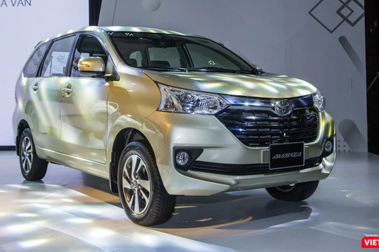 Toyota Avanza được bán tại thị trường Việt Nam dưới 2 phiên bản 1.3 MT (537 triệu đồng) và 1.5 AT (593 triệu đồng). (Ảnh: Ngô Minh)