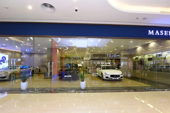 Đây là phòng trưng bày thứ 3 của Maserati ở khu vực phía Bắc.