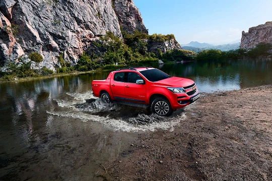 GM Việt Nam đã bổ sung thêm phiên bản mới Colorado 2.5L VGT 4x2 AT LT với trang bị số tự động 6 cấp. (Ảnh: GM Việt Nam)