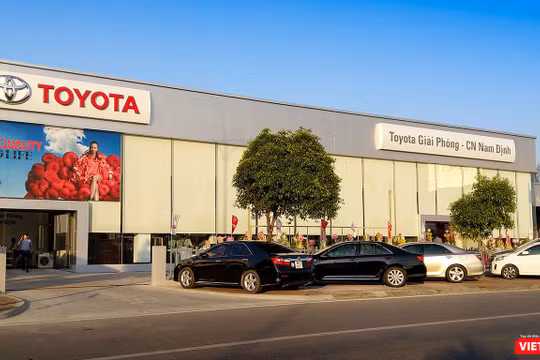 Toyota Giải Phóng - chi nhánh Nam Định sẽ giúp thương hiệu Toyota được mở rộng tới 2 tỉnh Nam Định và Thái Bình. (Ảnh: Ngô Minh) 