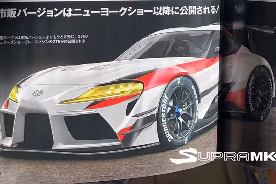 Toyota Supra gần như giữ nguyên hình ảnh của FT-1 concept