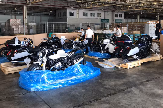 Đây là đợt nhập khẩu duy nhất của Thaco cho những phiên bản BMW R nineT Series “Spezial” và K1600 Grand America.