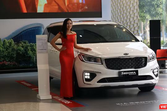 Kia Sedona 2018 với nhiều nâng đã chính thức được ra mắt tại thị trường Việt Nam từ tháng 10/2018. (Ảnh: Ngô Minh)