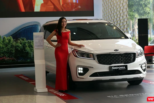 Kia Sedona 2018 với nhiều nâng đã chính thức được ra mắt tại thị trường Việt Nam từ tháng 10/2018. (Ảnh: Ngô Minh)