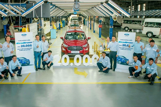 Ford EcoSport là một trong những sản phẩm thành công của Ford tại thị trường Việt Nam,