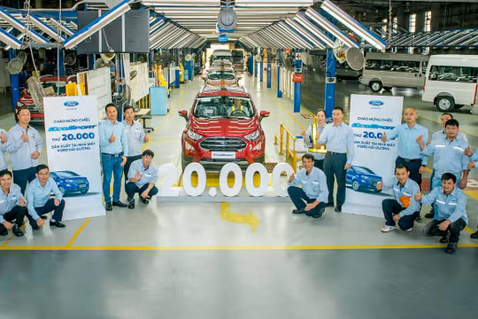 Ford EcoSport là một trong những sản phẩm thành công của Ford tại thị trường Việt Nam,