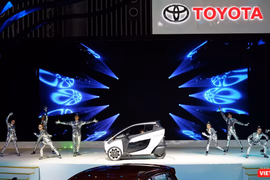 i-ROAD concept hứa hẹn sẽ là một phương tiện di chuyển đô thị của tương lai (Ảnh: Ngô Minh)