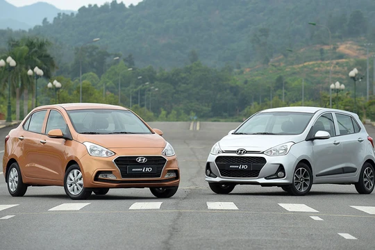 Vượt qua Toyota Vios, Hyundai Grand i10 trở thành mẫu xe bán chạy nhất thị trường Việt trong tháng 6/2018.