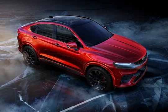 Geely FY11 sẽ là một chiếc xe có thiết kế theo phong cách Coupe SUV tương tự như BMW X6 hay Mercedes-Benz GLE Coupe.