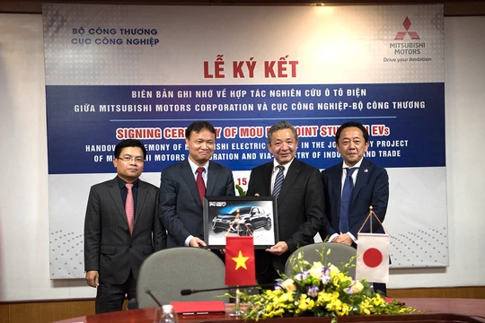 Buổi lễ ký kết được diễn ra tại trụ sở Bộ Công Thương vào ngày 15/1/2018 (Ảnh: MMV)