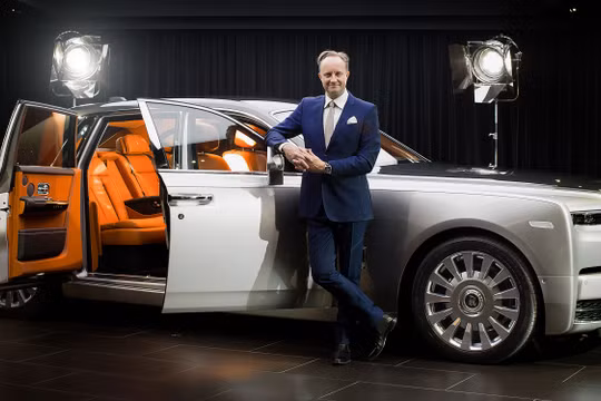 Giles Taylor có kinh nghiệm phong phú trong thiết kế mẫu xe sang trọng, đẳng cấp. (Ảnh: Rolls-Royce)