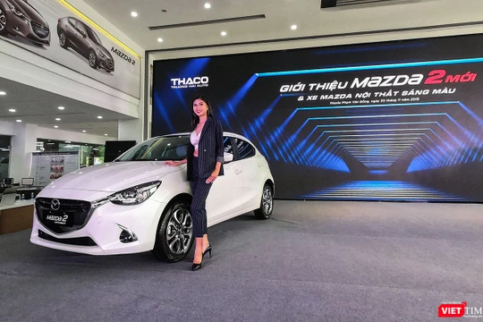 Mazda 2 2018 sẽ không còn được lắp ráp CKD tại nhà máy của Thaco mà được chuyển sang dạng nhập khẩu nguyên chiếc từ Thái Lan. (Ảnh: Ngô Minh)