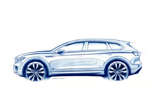 Hệ thống chuyển hướng bánh sau là một trong những tính năng nổi bật trên VW Touareg 2019 (Ảnh: VW AG)