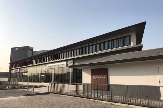 Toyota Nankai Hải Phòng đã chính thức trở thành cơ sở kinh doanh thứ 50 của Toyota Việt Nam 