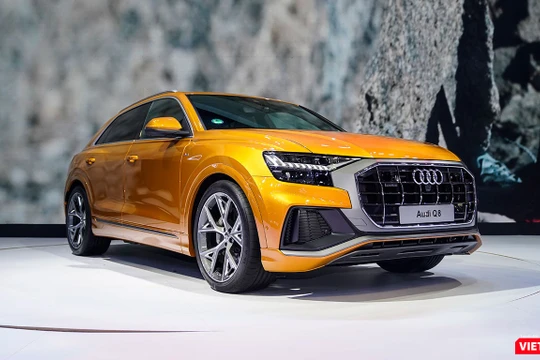 Audi Q8 hoàn toàn mới tới thị trường Việt Nam tại triển lãm VMS 2018 như là một dấu mốc kỷ niệm 10 năm thành công liên tiếp của Audi tại Việt Nam. (Ảnh: Ngô Minh)