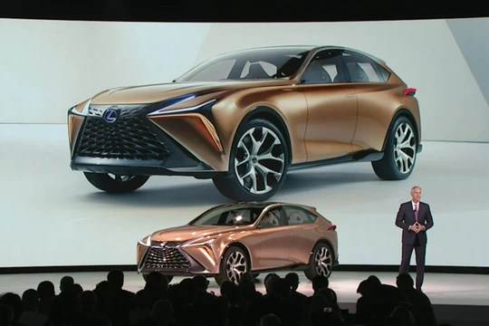 Lexus LF-1 Limitless Concept vừa được ra mắt tại triển lãm Detroit 2018 (Ảnh: Lexus)