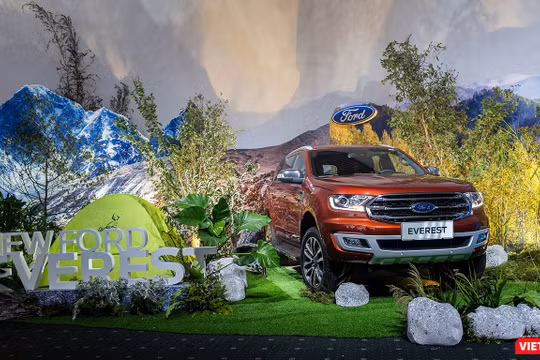 Ở phiên bản 2018, điểm nhấn đáng nói nhất trên Ford Everest chính là hệ thống truyền động. (Ảnh: Ngô Minh)