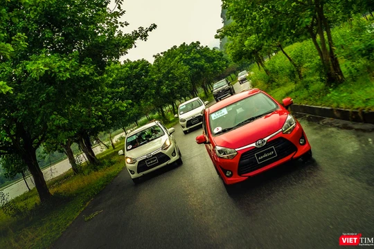 Toyota Wigo trở thành hiện tượng của thị trường xe Việt chỉ sau 1 tháng ra mắt. (Ảnh: Ngô Minh)