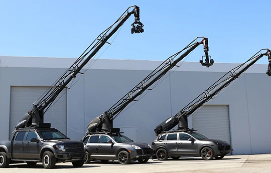 Các xe quay phim đang ngày càng trở nên quan trọng, đặc biệt là những pha hành động rượt đuổi có độ khó cao