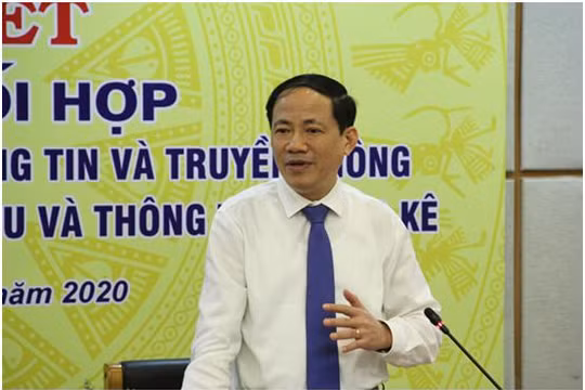 Thứ trưởng Bộ TT&TT Phạm Anh Tuấn phát biểu tại lễ ký kết. Ảnh MIC