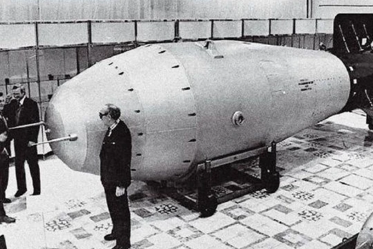 Bom "Sa Hoàng" của Liên Xô (Ảnh: Tư liệu)