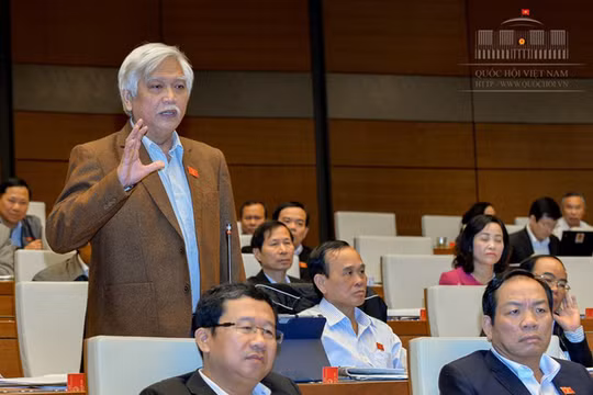 ĐB Dương Trung Quốc: "Các đặc khu này có địa điểm rất nhạy cảm, đặc biệt là Vân Đồn, nếu không cẩn thận thì nó sẽ trở thành địa điểm di dân" (Ảnh: Quochoi.vn)