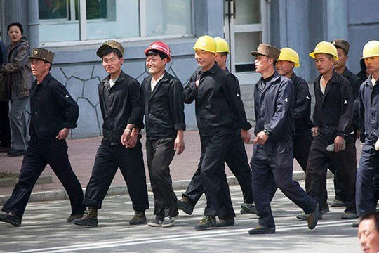 Người lao động Triều Tiên ở Nga.
