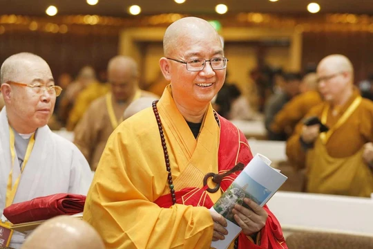 Pháp sư Thích Học Thành - nhân vật bị tố cáo xâm hại tình dục nữ đệ tử.